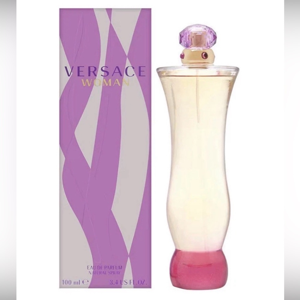 Versace Woman Eau de Parfum — Purple & Pink Accents